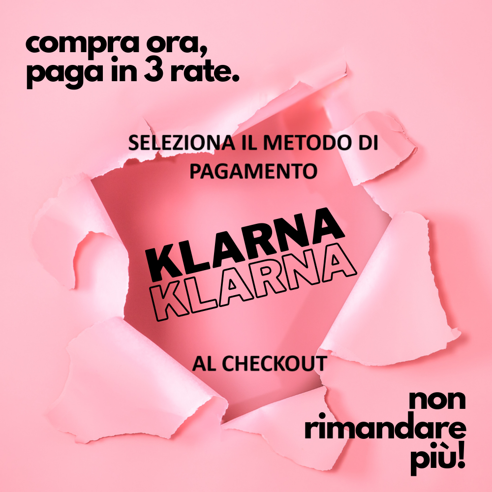 Si possono pagare tutti i video corsi di massaggio e yoga a rate tramite KLARNA. Non aspettare, acquista subito e paghi dopo.