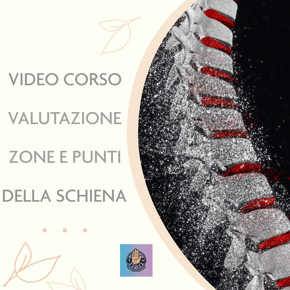 Video corso per la valutazione e il trattamento della schiena con rilascio di attestato valido