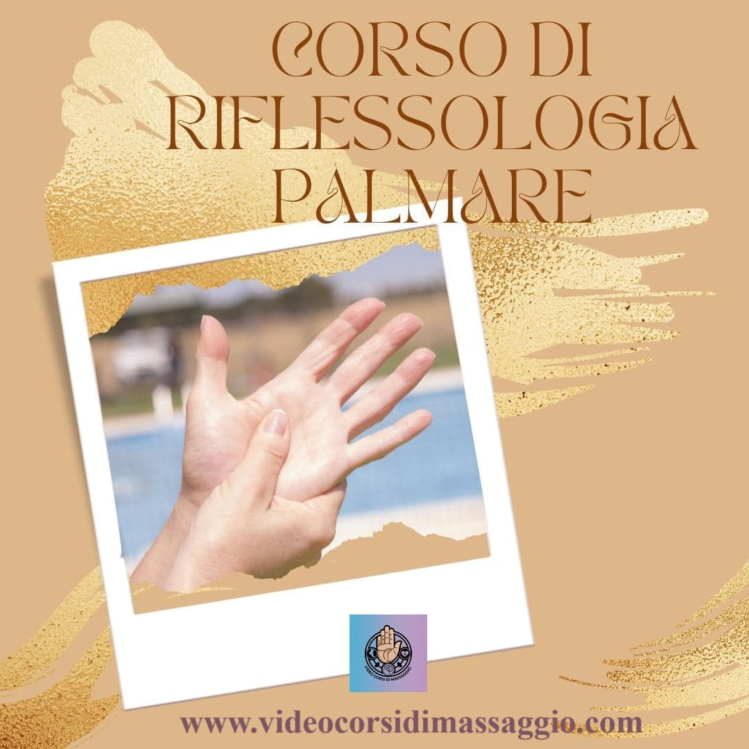 Videocorso riflessologia palmare con rilascio di attestato valido