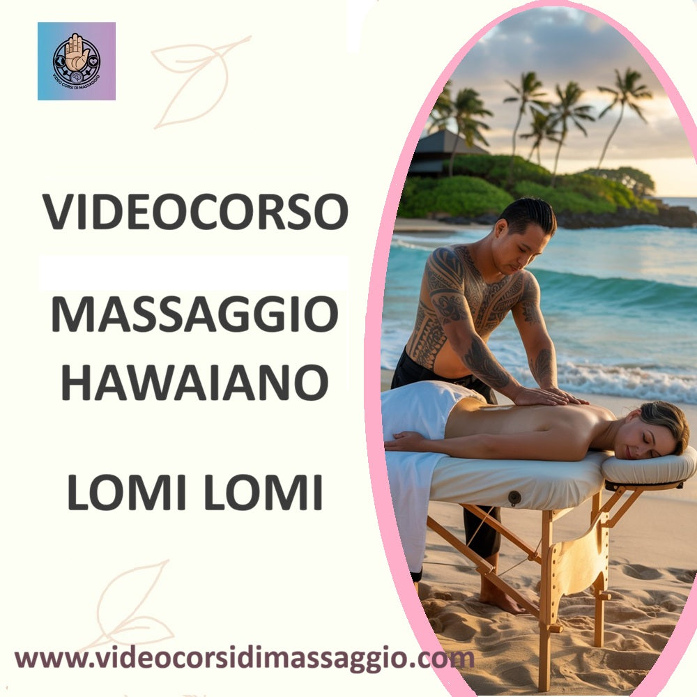 Video corso massaggio hawaiano Lomi Lomi con rilascio di attestato valido