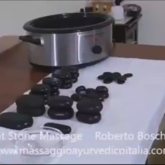 Video corso Hot Stone Massage con rilascio di attestato