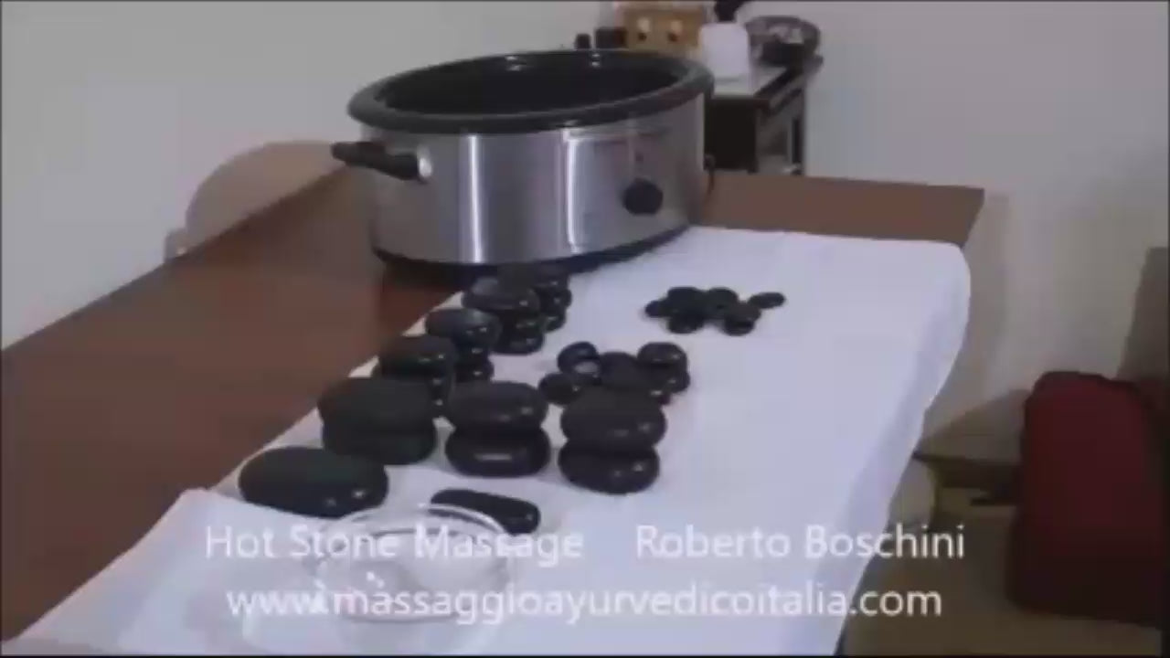 Video corso Hot Stone Massage con rilascio di attestato