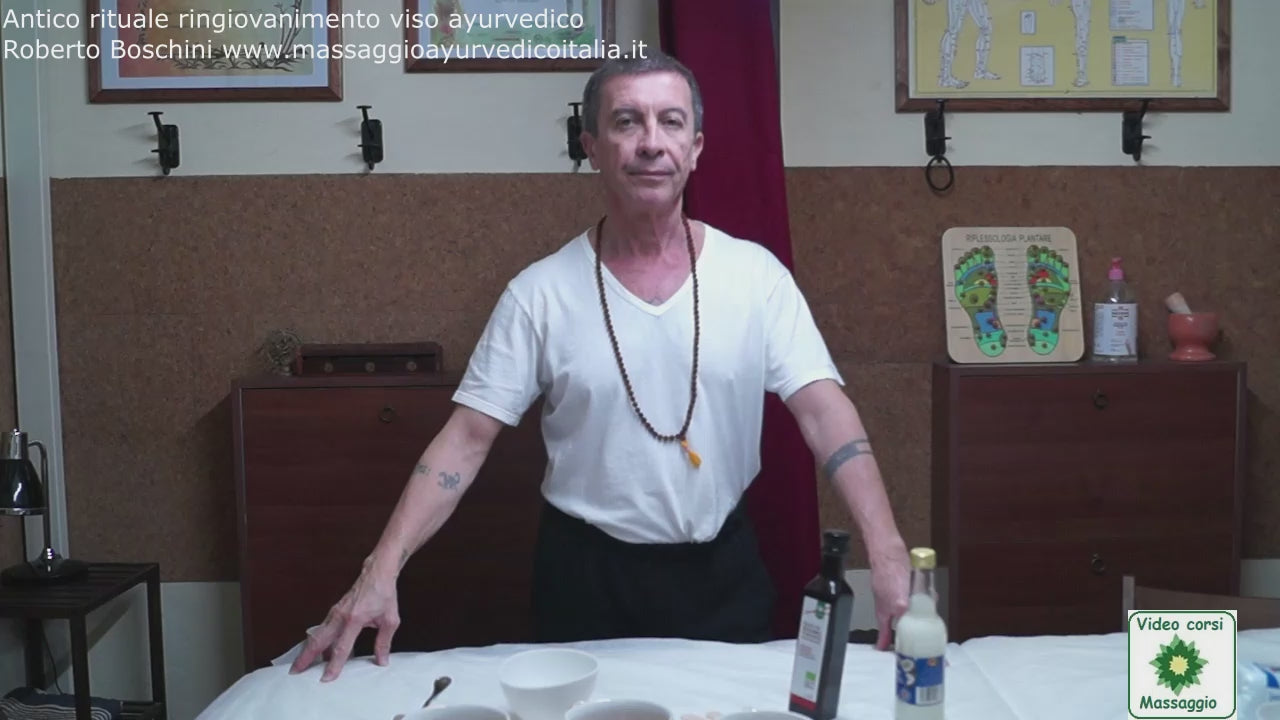Video corso massaggio al viso anti age