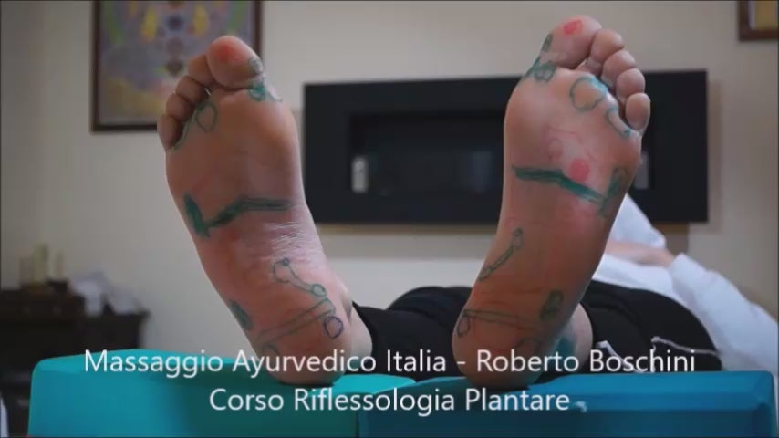 Video corso riflessologia plantare