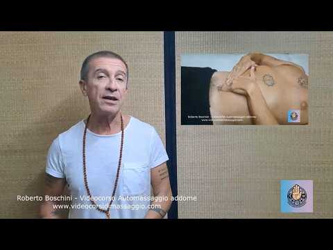Video corso automassaggio dell'addome. Rilascio di attestato valido