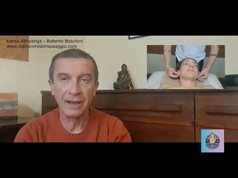 Video corso Karna Abhyanga. Il massaggio ayurvedico alle orecchie. Rilascio attestato
