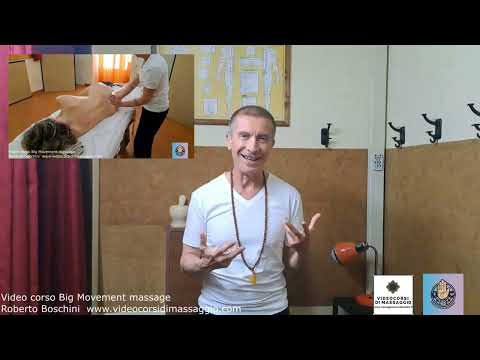 Video corso Big Movement Massage con rilascio di attestato valido