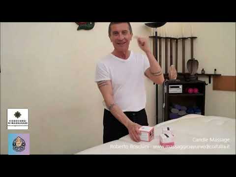 Video corso di Candle Massage con rilascio di attestato