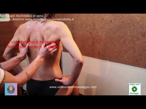 Video corso massaggio al seno con rilascio attestato valido