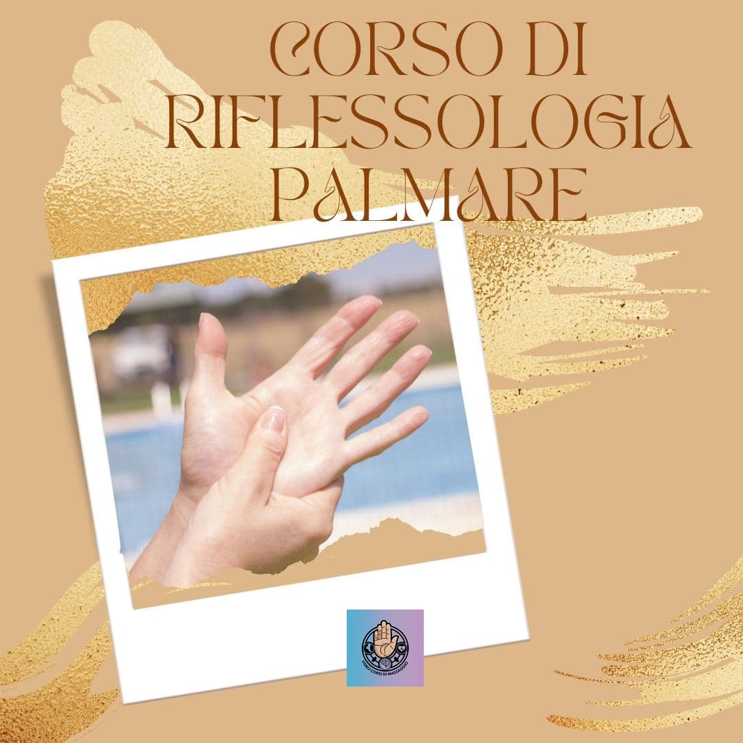 Video corso di riflessologia palmare con rilascio di attestato valido