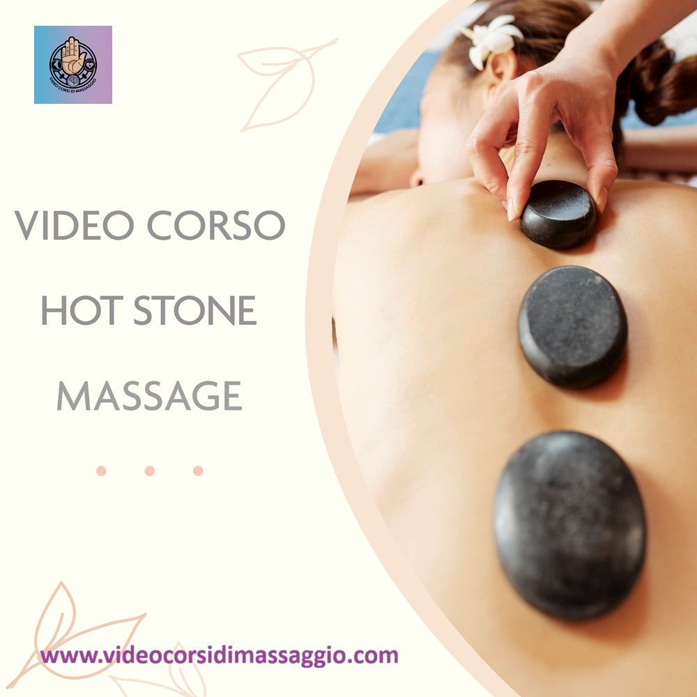 Videocorso stone massage con rilascio di attestato valido